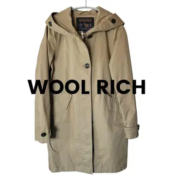 새상품급 울리치 여성용 스프링 코튼 코트 베이지