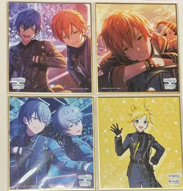 프로세카 앙스타 콜라보 색지 아오야기 토우야 시노노메 아키토 카가미네 렌