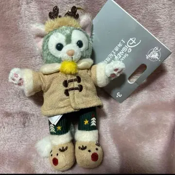 상하이 디즈니 크리스마스 젤라토니 봉제 인형 키체인