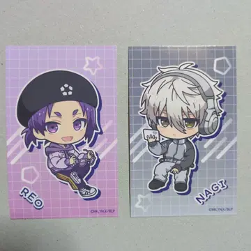 블루 록 마네키네코 포토 카드 세트 나기 세이시로 미카게 레오