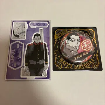 골든 카무이 벌스데이 아크릴 디오라마 캔뱃지 우사미 토키시게