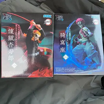 귀멸의 칼날 XrossLink 피규어 렌고쿠 쿄쥬로 아카자 세트