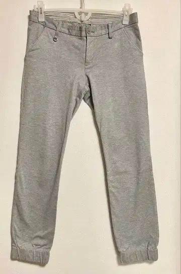 솔리드 천축 캐주얼 팬츠 L