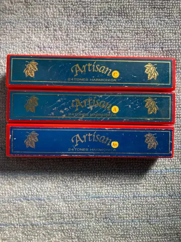 Artisan 24TONES HARMONICA 3개 세트 A Am C