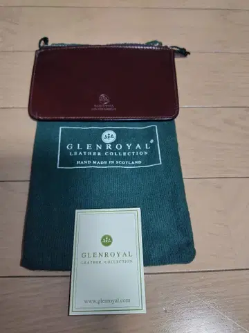 [ 미사용 새상품 ] 글렌로얄 지퍼 코인 케이스 카드 케이스