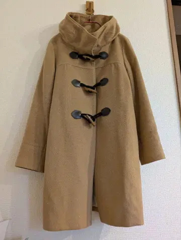 베이지 더플 코트 일본제
