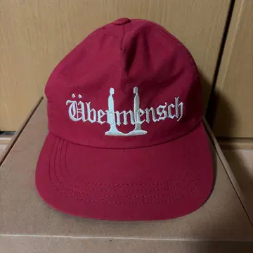 G-DRAGON Ubermensch 빨간색 캡 온라인 구매품