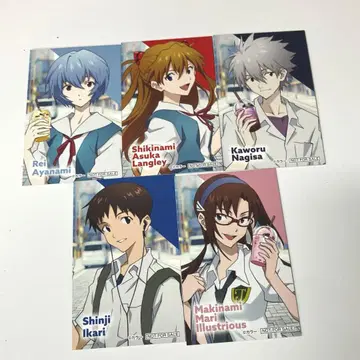 에반게리온 레이 신지 카오루 아스카 아토레 아키하바라 콜라보 특전 마리