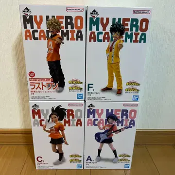 제일복권 나의 히어로 아카데미아 [흘려보내라! 축제!] 피규어 4점 세트