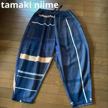 새상품급 tamaki niime 본즈 이지 팬츠 면