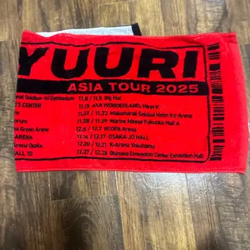 YUURI ASIA TOUR 2025 타월