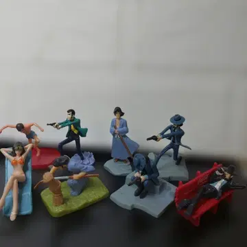 루팡 액션 피규어 세트