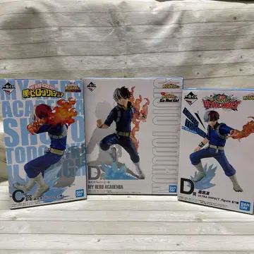 나의 히어로 아카데미아 토도로키 쇼토 피규어 3체 세트