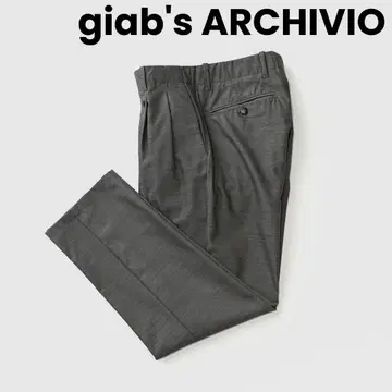 giabs 잽스 아르키비오 VERDI 베르디 샤카울 팬츠