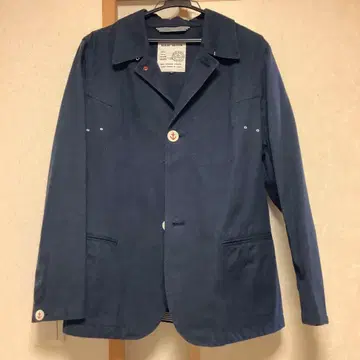 마린 유니폼 테일러드 자켓 L 사이즈 네이비