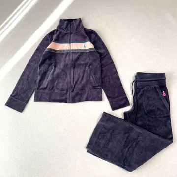 폴스미스 벨벳 벨로아 셋업 저지 Y2K