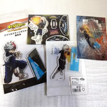 나의 히어로 아카데미아 아크릴 스탠드 토도로키 쇼토 4개 세트 히로아카