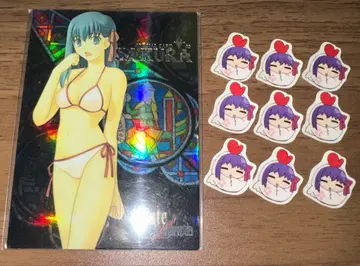 Fate 마토 사쿠라 콜렉션 카드 스티커