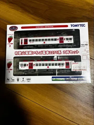 TOMYTEC 와카야마 전철 딸기 기차 2270계 철도 컬렉션 2량