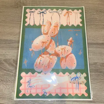 HOHOEMI 포스터 A3 balloon wanntyann