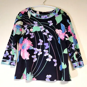 새상품급 LEONARD 레오나르 티셔츠 나비 L