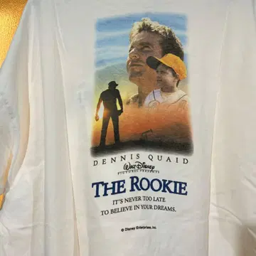 올드 루키 티셔츠 디즈니 영화 티 무비 티