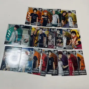 하이큐!! 클리어 카드 묶음 판매