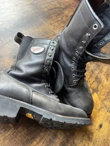 Red Wing Shoes 엔지니어 부츠 블랙