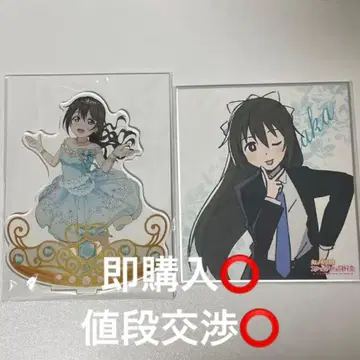 벚꽃 언덕 물방울 아크릴 스탠드 색지 세트 판매