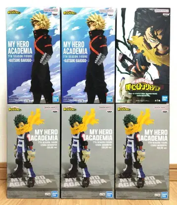 나의 히어로 아카데미아 7TH SEASON 피규어 총 6점 묶음 판매