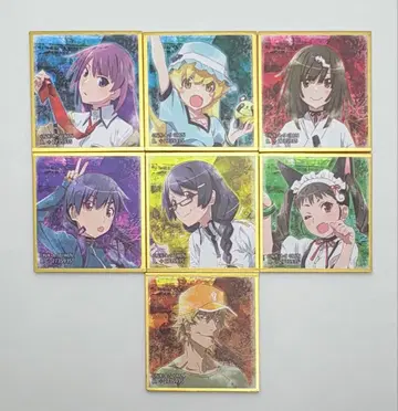 콩 가샤 색지 모노가타리 시리즈 아라라기 코요미 제외