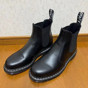 Dr. Martens 2976 화이트 스티치 첼시 부츠 29cm