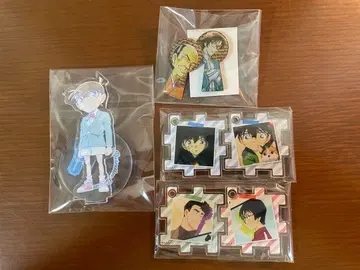 명탐정 코난 세트 아크릴 스탠드 열쇠 구멍 핀즈