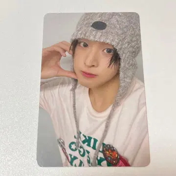 NCT WISH 회장 한정 6000엔 구매 혜택 트레이딩 카드 리쿠