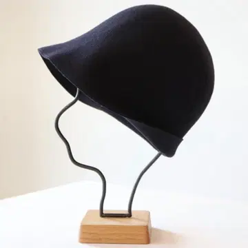 마츄아하 mature ha. 펠트 햇 블랙 백 스티치