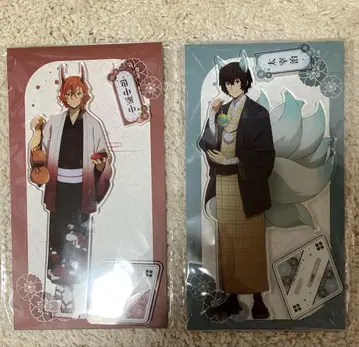 다자이 오사무 나카하라 추야 중국 한정판 아크릴 스탠드