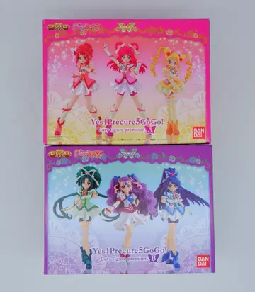 미개봉 YES! 프리큐어 5gogo! 큐티 피규어 프리미엄 A&B