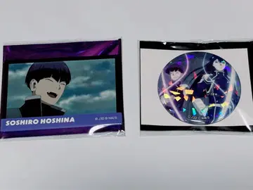 괴수 8호 PLAZA 캔뱃지 2종 호시나 소우시로 아시로 미나