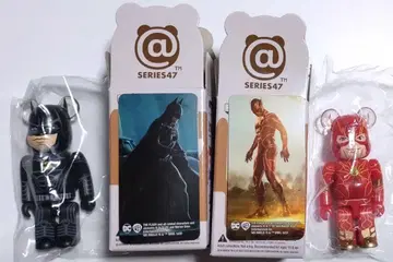 베어브릭 47 히어로 앞뒤 세트 플래시 배트맨