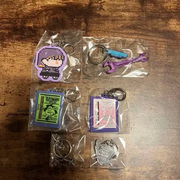 키링 6개 세트 계속 한밤중이면 좋을 텐데