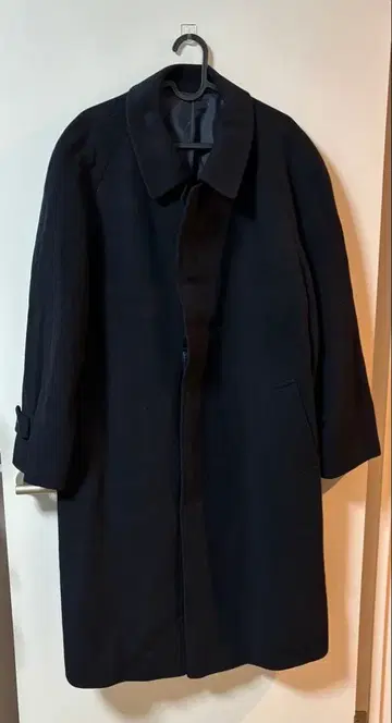 체스터 코트 이탈리아제 캐시미어 혼방 코트