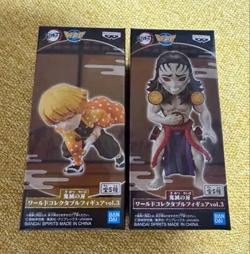 귀멸의 칼날 월드 컬렉터블 피규어 히비키 쿄가이 아가츠마 젠이츠