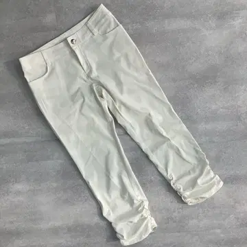 새상품급 BUONA GIORNATA 보나조르나타 화이트 디자인 팬츠 M