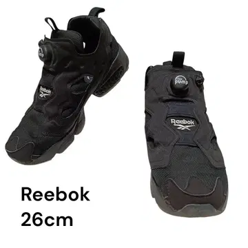 [ 새상품급 ] Reebok 인스타펌프 퓨리 OG Shoes 블랙 26