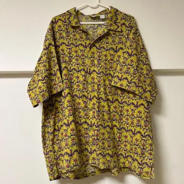 레어 파타고니아 A/C 셔츠 1992 DANCING PALMS/CURRY