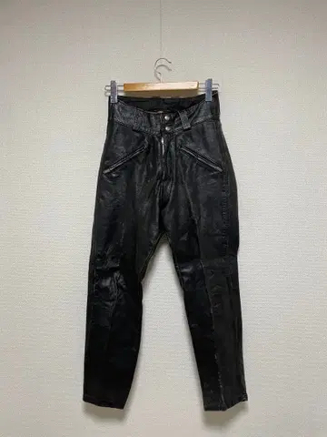 60s USA제 Brooks 가죽 팬츠 브룩스 바이커 라이더스