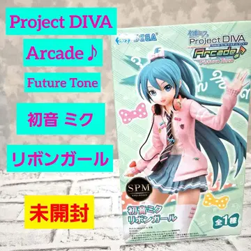 SMP 하츠네 미쿠 리본 걸 프로젝트 디바 피규어 미개봉