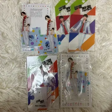 오리야마 나오 아크릴 스탠드 클리어 카드 세트