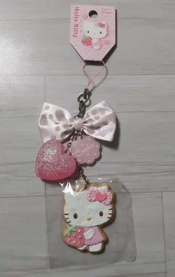 헤이세이 레트로 헬로키티 쿠키 스트랩