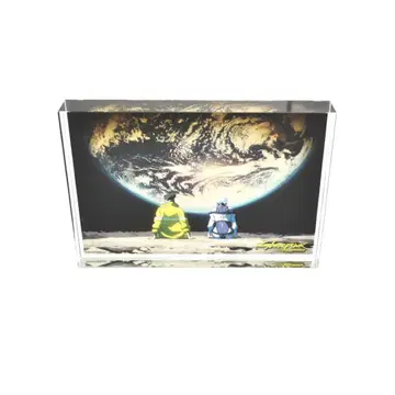 사이버 펑크 엣지러너즈 아크릴 블록 덤 포함